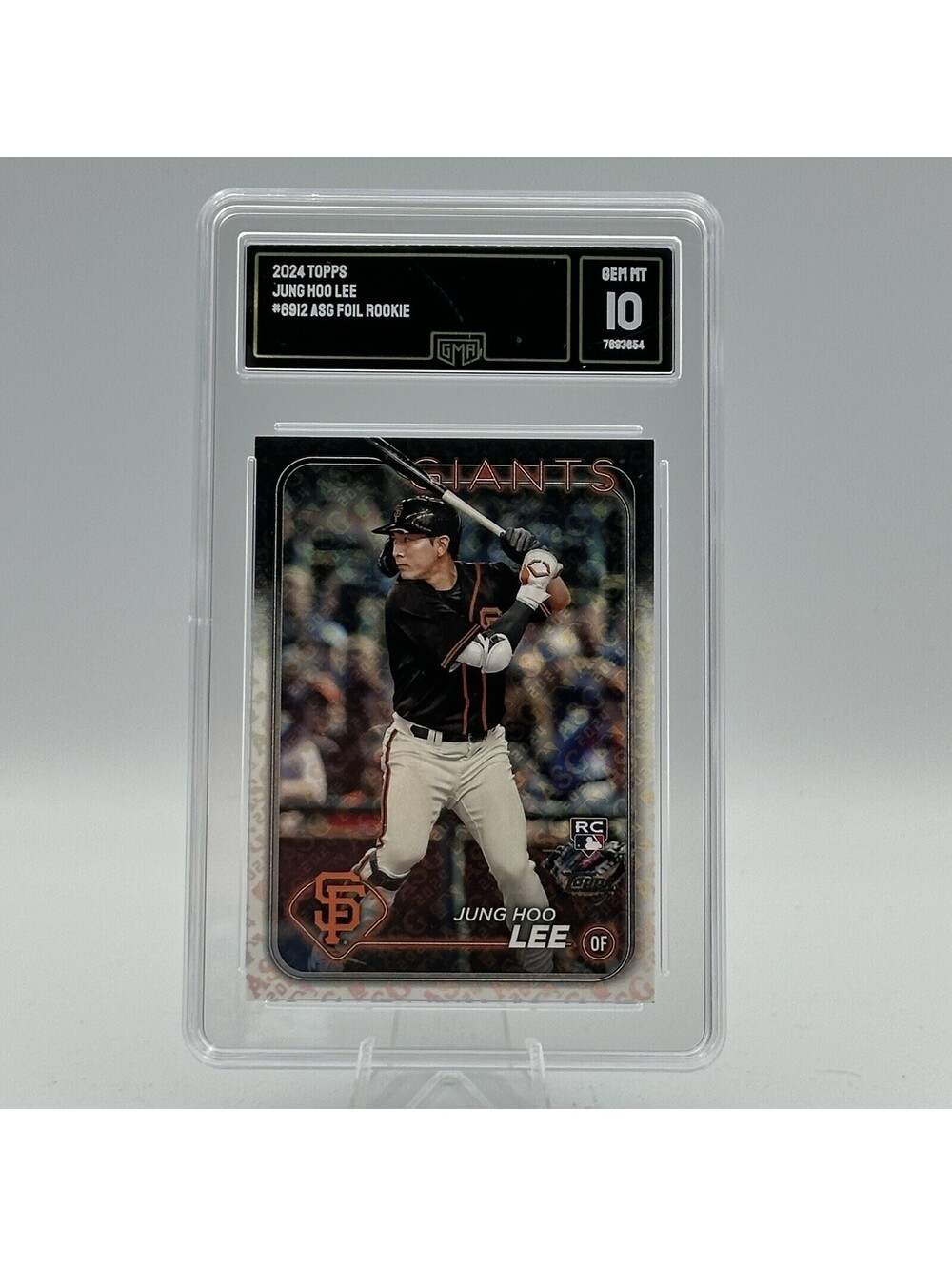 Jung Hoo Lee 2024 Topps #691 ASG Foil Rookie GMA 10 Gem Mint Giants